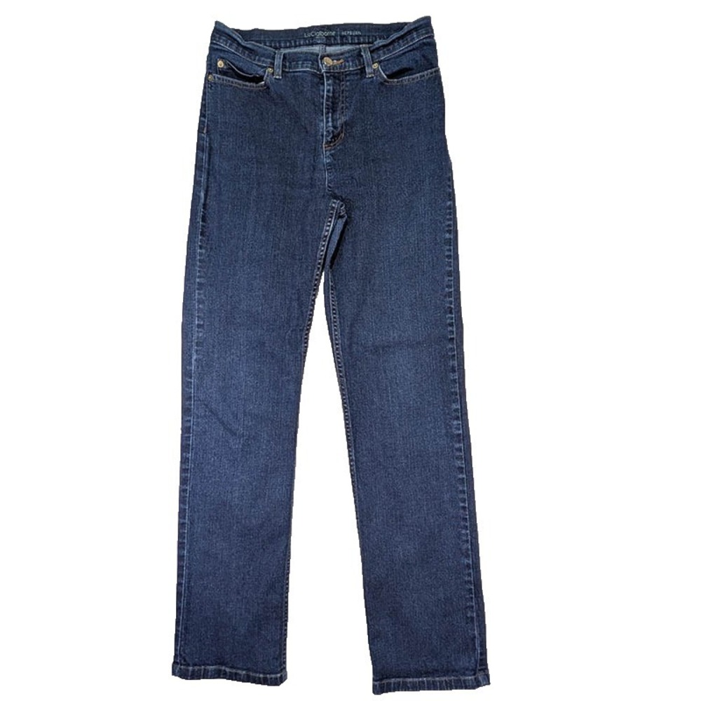 Liz Claiborne Hepburn Jeans Womens 10L Blue 90s Y2K Minimalist Normcore Highrise